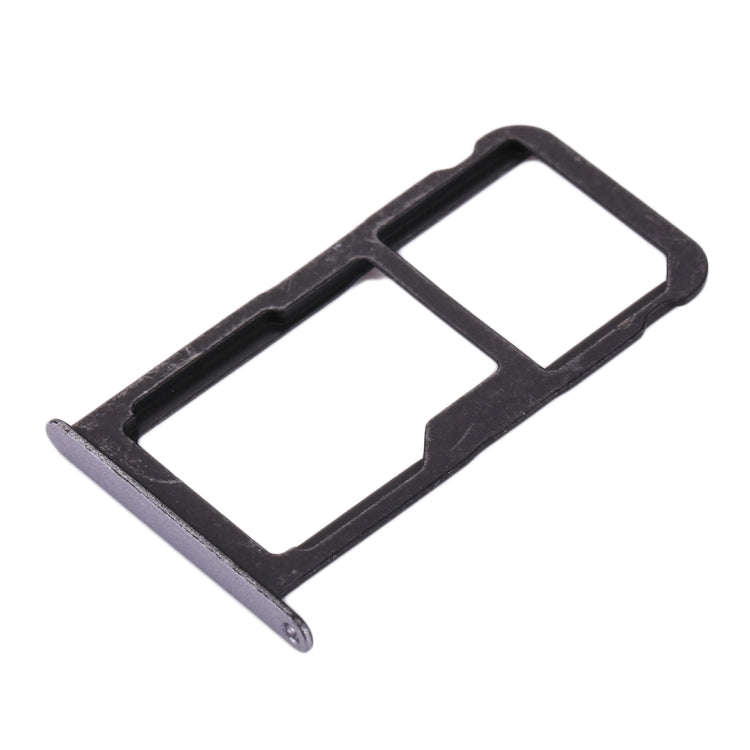 For Huawei P10 Lite SIM Card Tray & SIM / Micro SD Card Tray(Black)