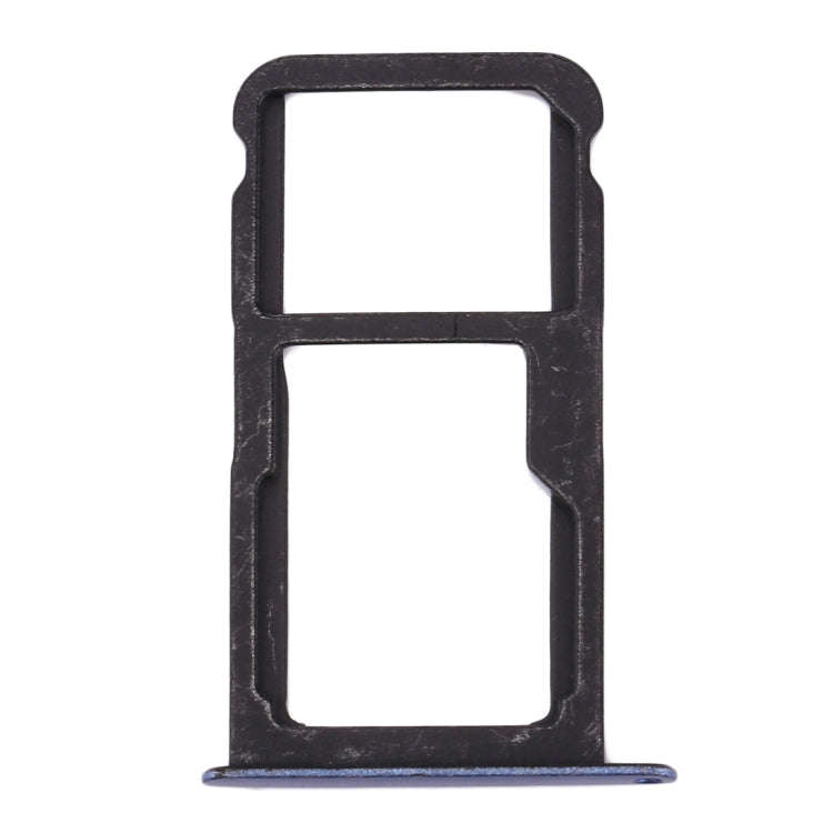 For Huawei P10 Lite SIM Card Tray & SIM / Micro SD Card Tray(Blue)