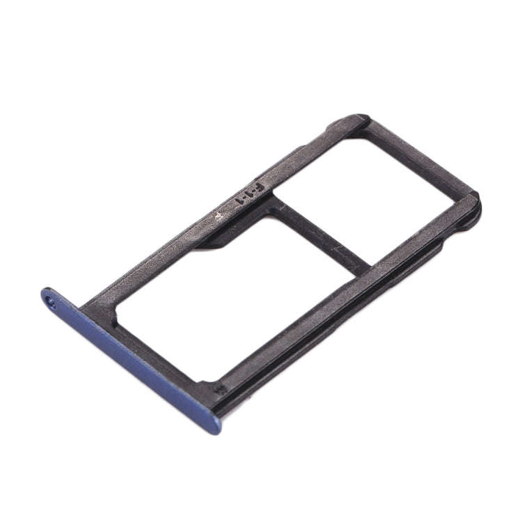 For Huawei P10 Lite SIM Card Tray & SIM / Micro SD Card Tray(Blue)