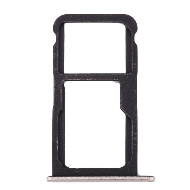 For Huawei Honor 8 Lite / P8 Lite 2017 SIM Card Tray & SIM / Micro SD Card Tray(Gold)