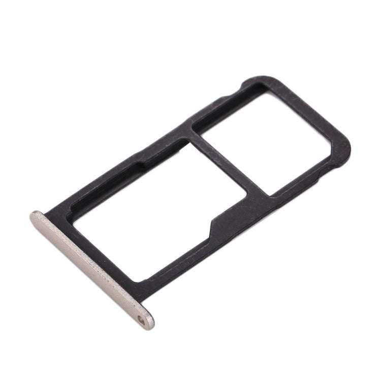For Huawei Honor 8 Lite / P8 Lite 2017 SIM Card Tray & SIM / Micro SD Card Tray(Gold)