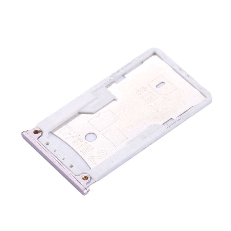 For Xiaomi Redmi 4 SIM & SIM / TF Card Tray(Grey)