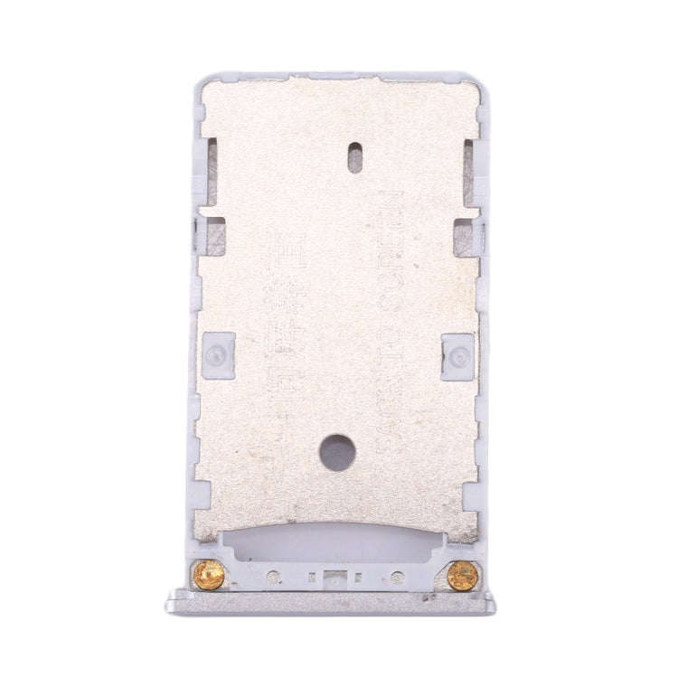 For Xiaomi Redmi 4 SIM & SIM / TF Card Tray(Silver)