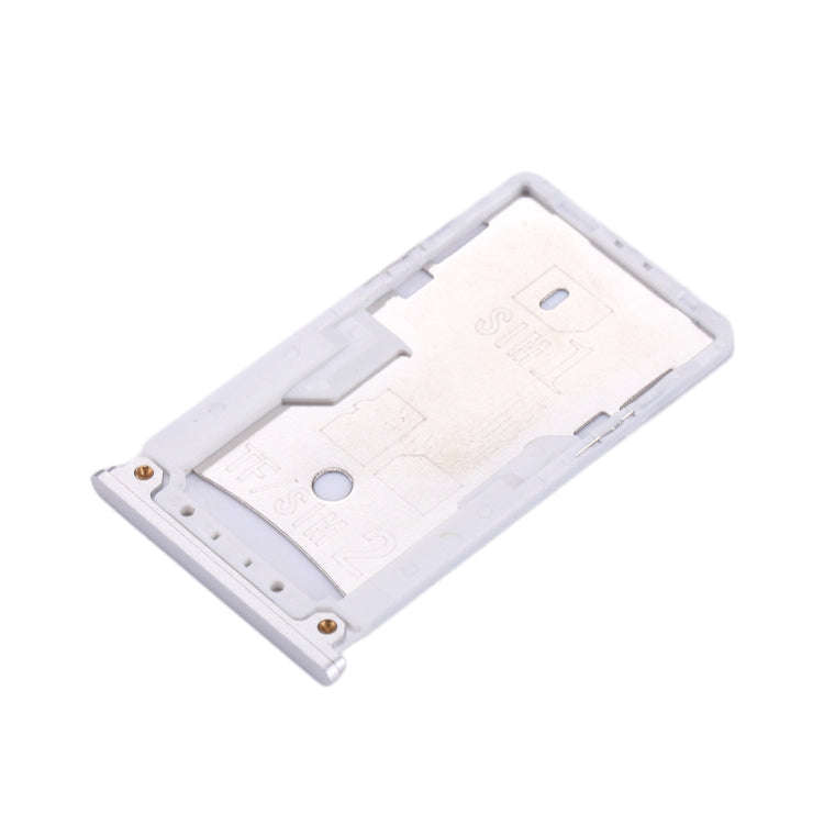 For Xiaomi Redmi 4 SIM & SIM / TF Card Tray(Silver)