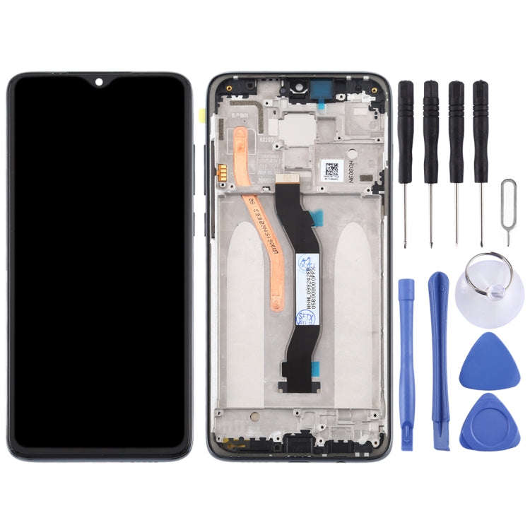 TFT LCD Screen for Xiaomi Redmi Note 8 Pro Digitizer Full Assembly with Frame (Double SIM Card Ve...