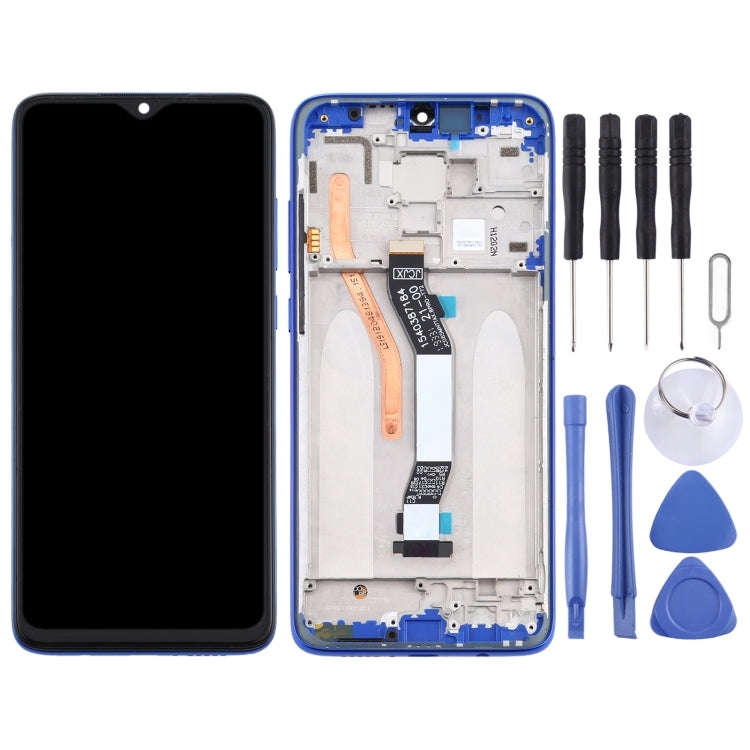 TFT LCD Screen for Xiaomi Redmi Note 8 Pro Digitizer Full Assembly with Frame (Double SIM Card Ve...