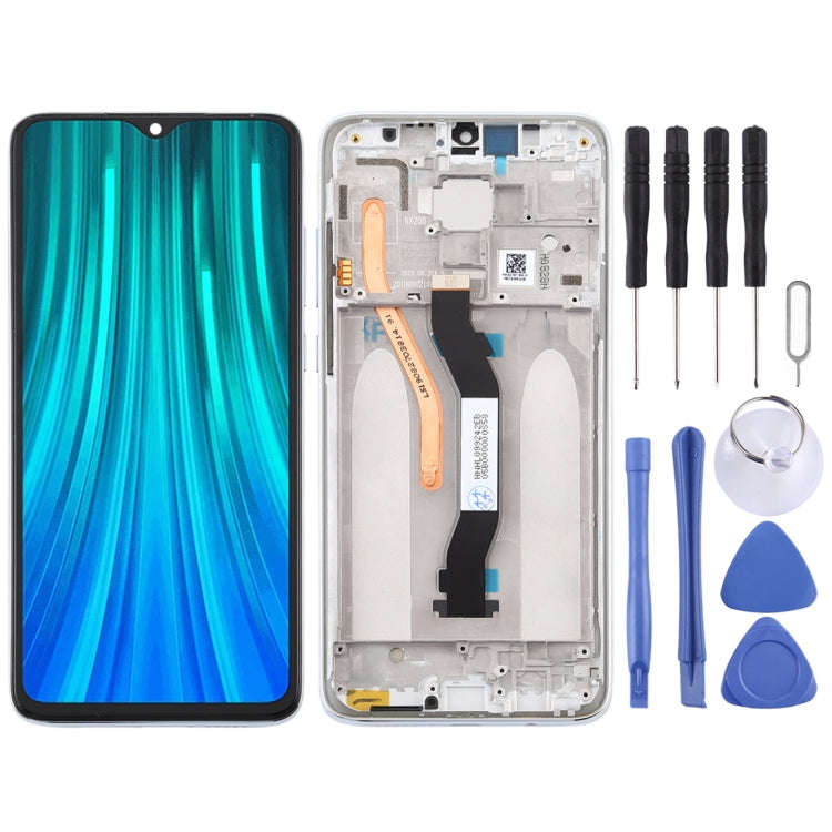 TFT LCD Screen for Xiaomi Redmi Note 8 Pro Digitizer Full Assembly with Frame (Double SIM Card Ve...