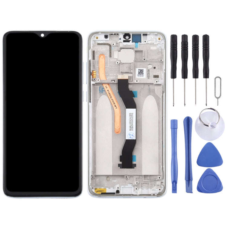 TFT LCD Screen for Xiaomi Redmi Note 8 Pro Digitizer Full Assembly with Frame (Double SIM Card Ve...