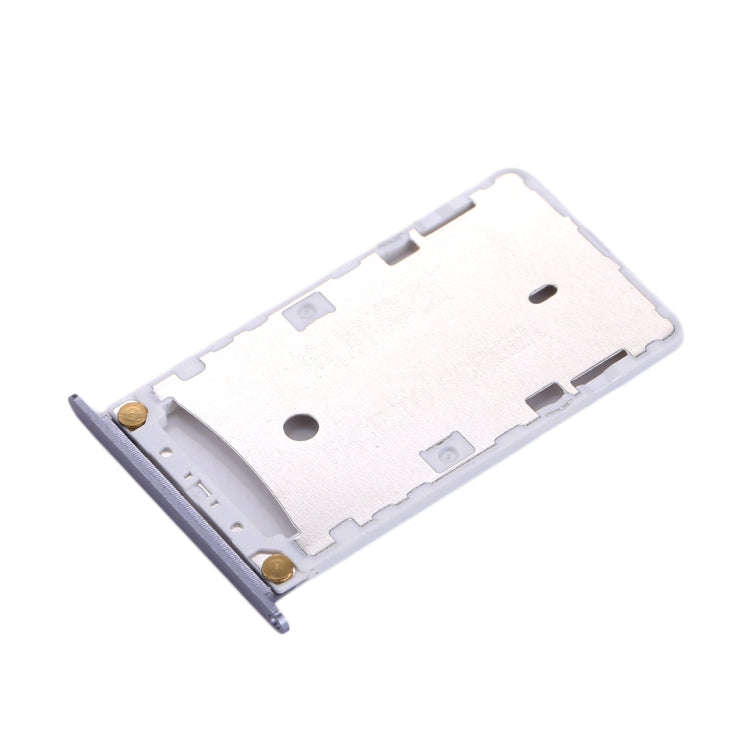 For Xiaomi Redmi Note 4 SIM & SIM / TF Card Tray(Grey)