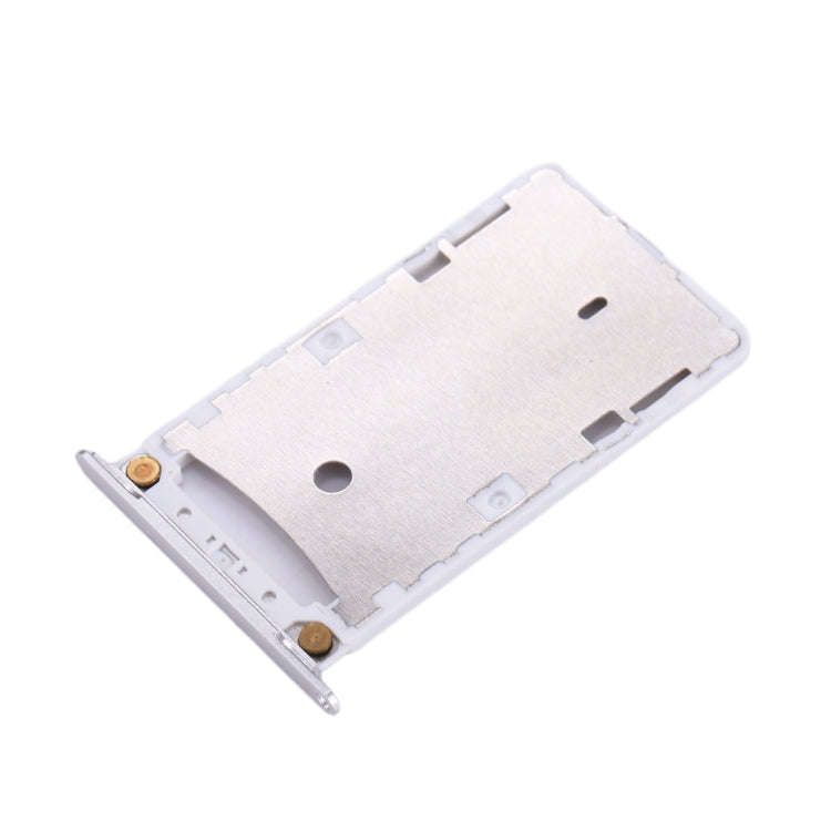 For Xiaomi Redmi Note 4 SIM & SIM / TF Card Tray(Silver)