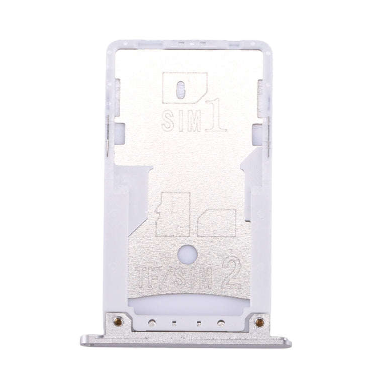 For Xiaomi Redmi Pro SIM & SIM / TF Card Tray(Silver)
