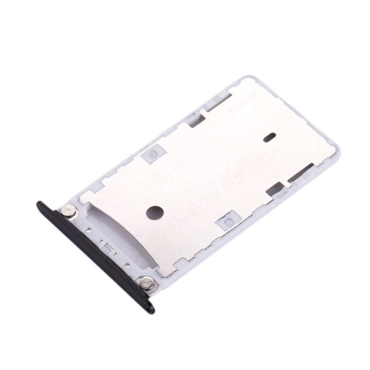 For Xiaomi Redmi Note 4X SIM & SIM / TF Card Tray(Black)