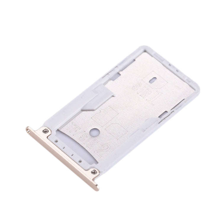 For Xiaomi Redmi Note 4X SIM & SIM / TF Card Tray(Gold)