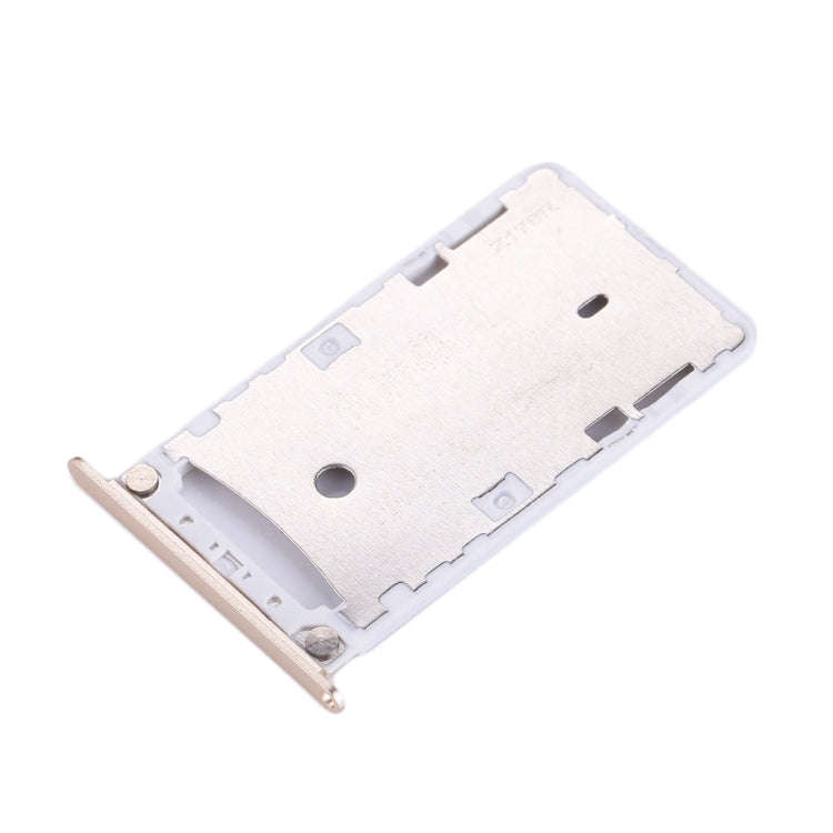 For Xiaomi Redmi Note 4X SIM & SIM / TF Card Tray(Gold)