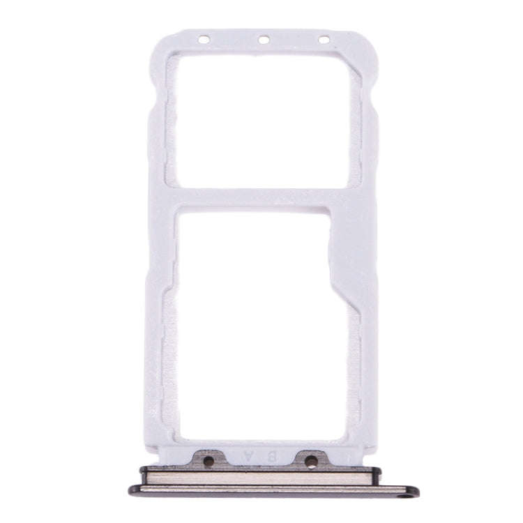 For Huawei nova 2 SIM Card Tray & SIM / Micro SD Card Tray(Black)