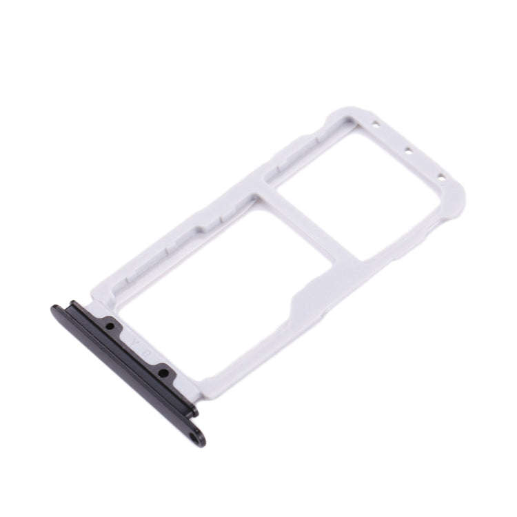 For Huawei nova 2 SIM Card Tray & SIM / Micro SD Card Tray(Black)