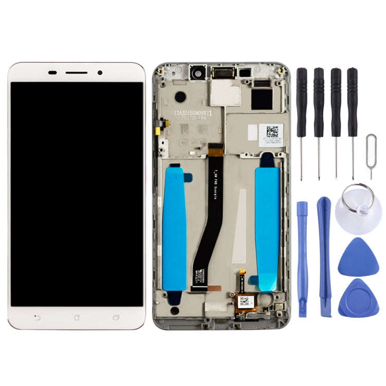 OEM LCD Screen for Asus ZenFone 3 Laser ZC551KL Z01BDC Digitizer Full Assembly with FrameWhite)