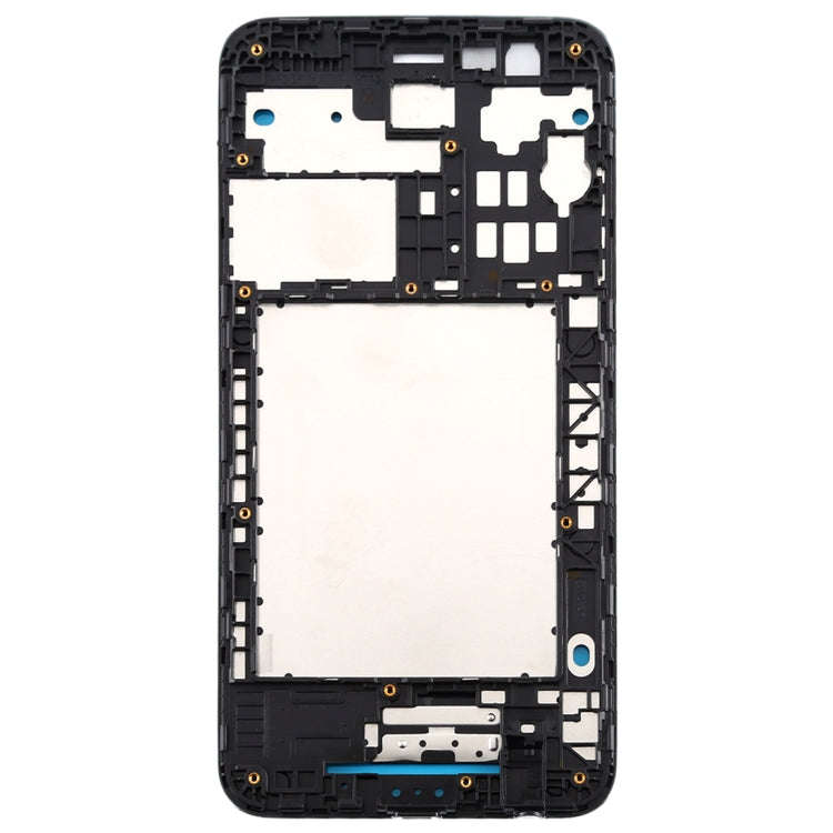 Front Housing LCD Frame Bezel Plate for LG K30 / K10 (2018) / X410 LMX410 LMX410TK (Black)