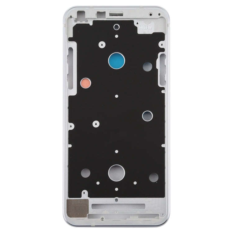 Front Housing LCD Frame Bezel Plate for LG Q7 / Q610 / Q7 Plus / Q725 / Q720 / Q7A / Q7 Alpha(Sil...