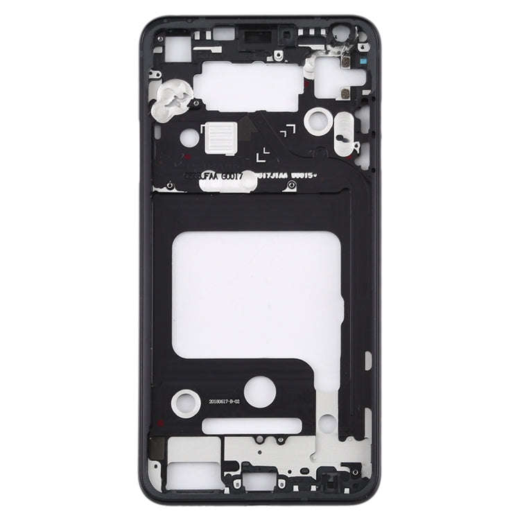 Front Housing LCD Frame Bezel Plate for LG V35 ThinQ (Black)