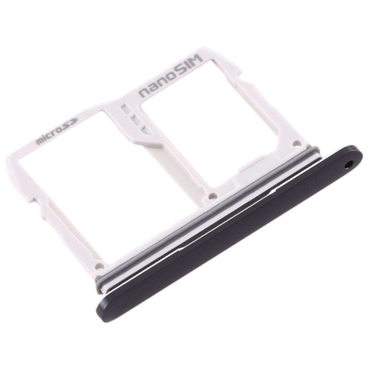 SIM Card Tray + Micro SD Card Tray for LG V50 ThinQ 5G(Black)