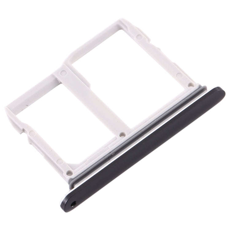SIM Card Tray + Micro SD Card Tray for LG V50 ThinQ 5G(Black)