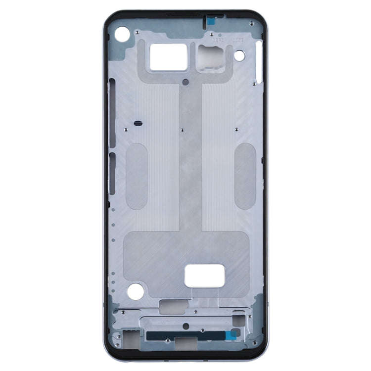 Front Housing LCD Frame Bezel Plate for LG Q70 (Baby Blue)