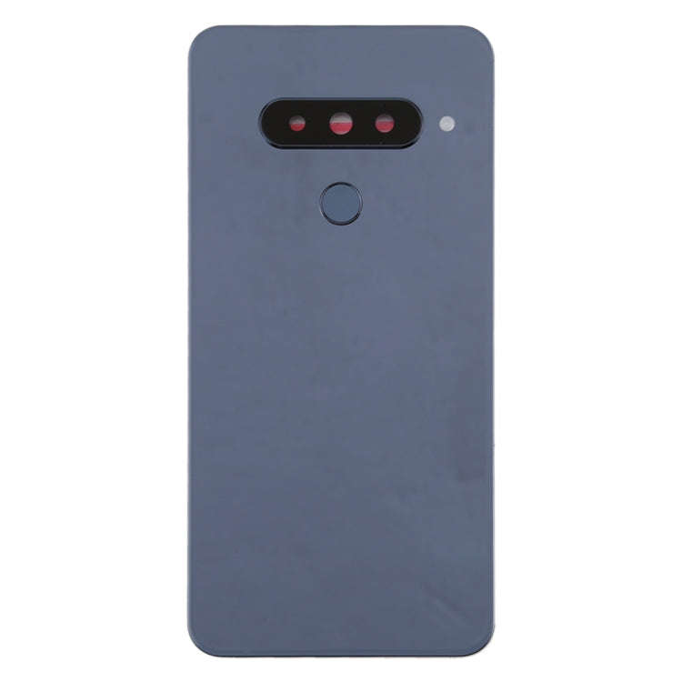 Battery Back Cover with Camera Lens & Fingerprint Sensor for LG G8s ThinQ(Silver)