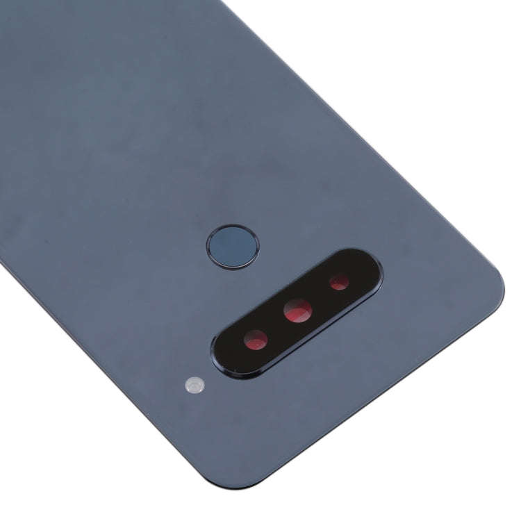 Battery Back Cover with Camera Lens & Fingerprint Sensor for LG G8s ThinQ(Silver)