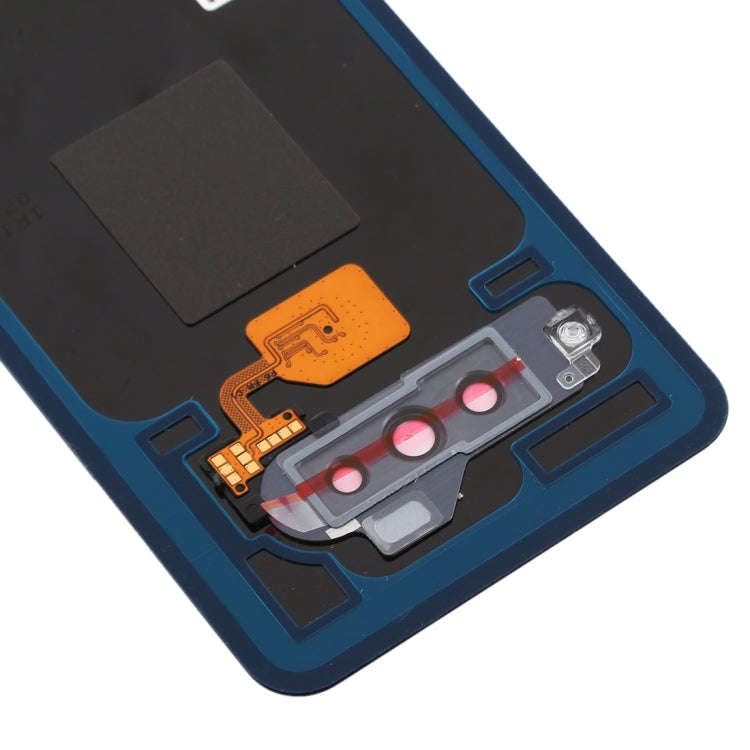 Battery Back Cover with Camera Lens & Fingerprint Sensor for LG G8s ThinQ(Silver)