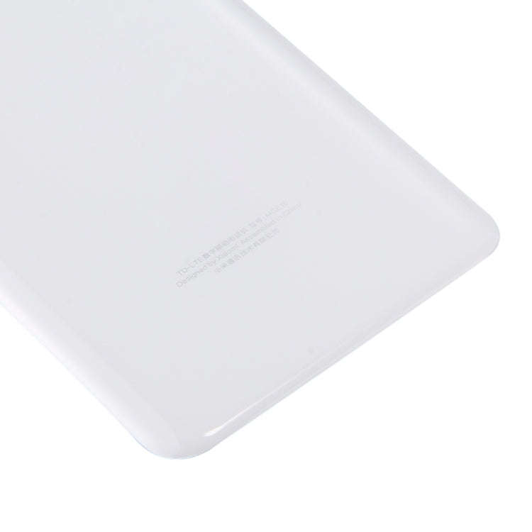 For Xiaomi Mi 6 Glass Battery Back Cover(White)