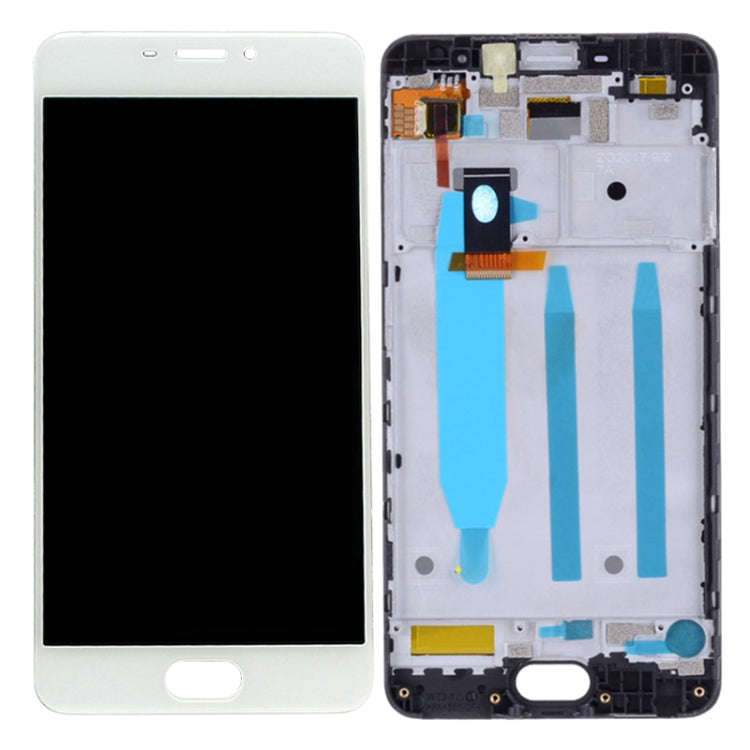 TFT LCD Screen for Meizu M6 M711H M711Q Digitizer Full Assembly with Frame(White)