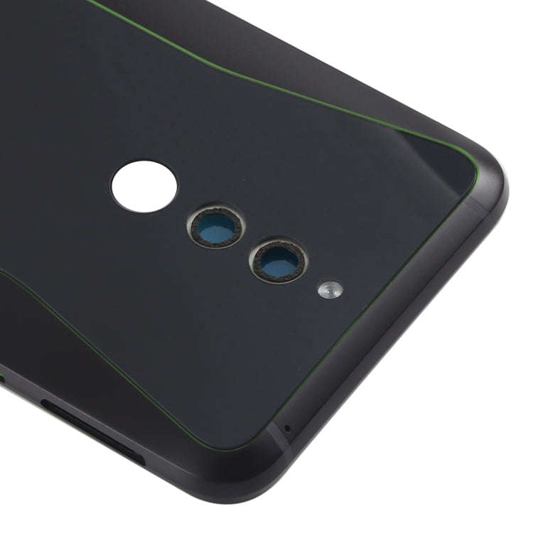 Original Middle Frame Bezel Plate + Battery Back Cover for Xiaomi Black Shark Helo(Black)