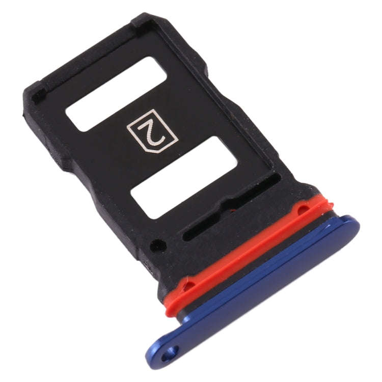 For Vivo iQOO Pro SIM Card Tray + SIM Card Tray (Blue)