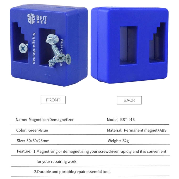 BEST BST-016 Magnetizer Demagnetizer Tool(Green)