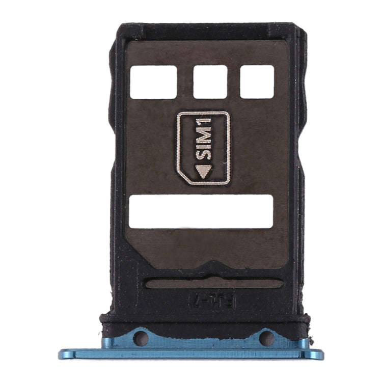 Original SIM Card Tray + NM Card Tray for Huawei Mate 30(Green)