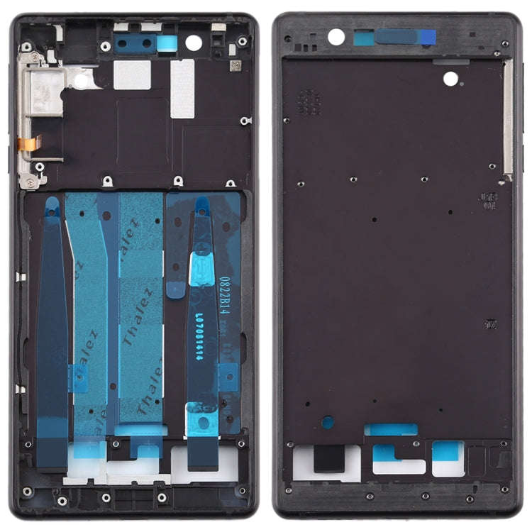 Front Housing LCD Frame Bezel Plate for Nokia 3 / TA-1020 TA-1028 TA-1032 TA-1038 (Black)