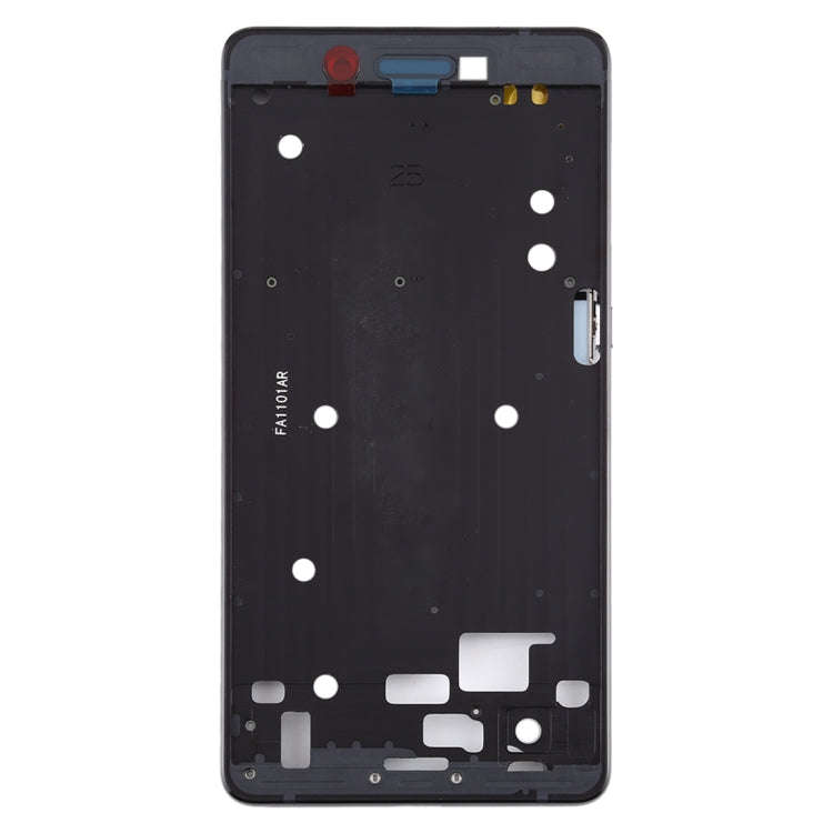 Front Housing LCD Frame Bezel Plate for Nokia 7 TA-1041 (Black)