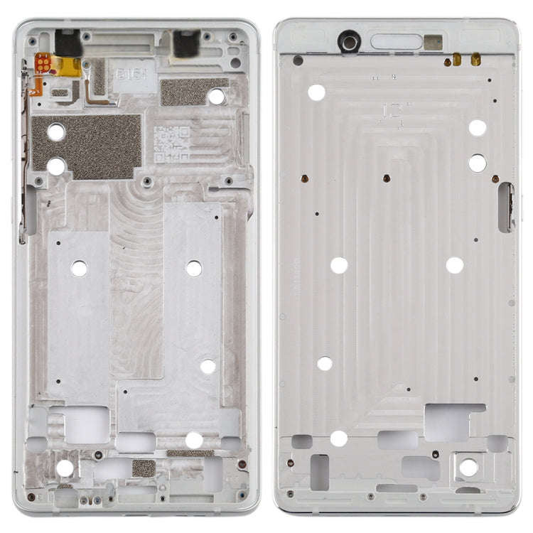 Front Housing LCD Frame Bezel Plate for Nokia 7 TA-1041 (White)