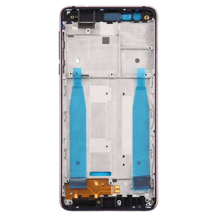 Front Housing LCD Frame Bezel Plate for Nokia 3.1 TA-1049 TA-1057 TA-1063 TA-1070 (Blue)
