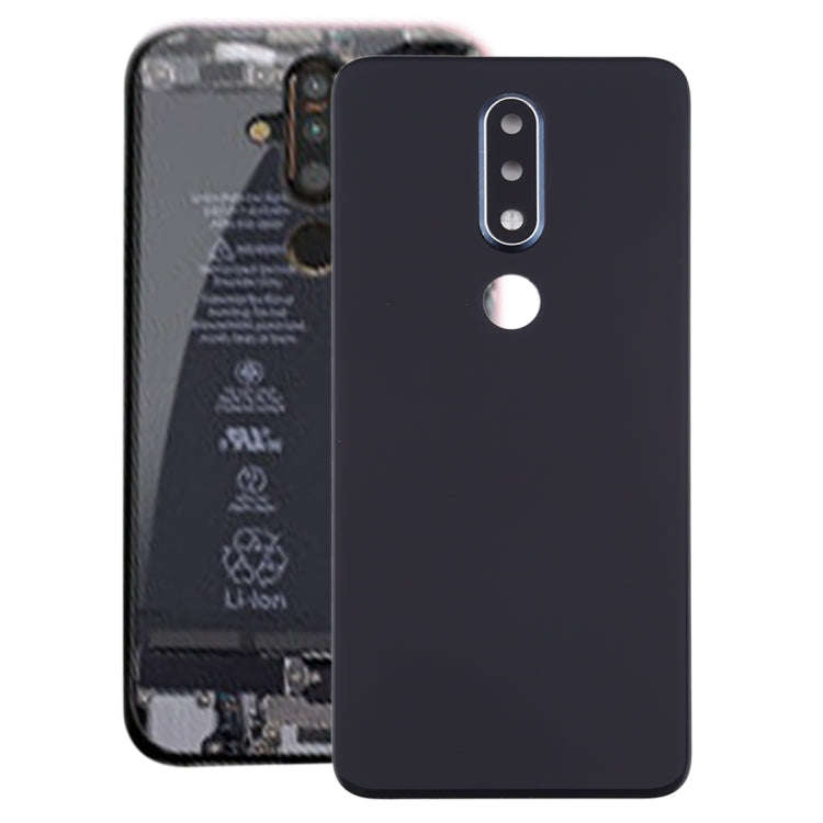 Battery Back Cover with Camera Lens for Nokia X6 (2018) / 6.1 Plus TA-1099 TA-1103(Blue)