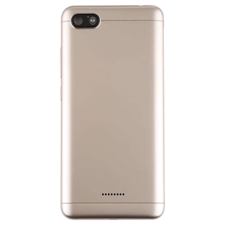 Back Cover with Side Keys for Xiaomi Redmi 6A(Gold)