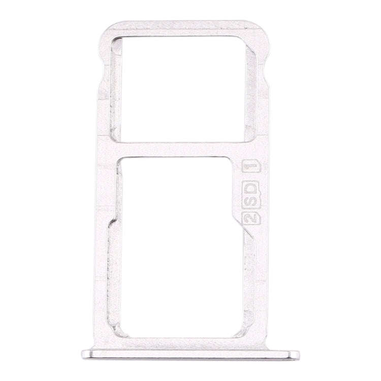 SIM Card Tray + SIM Card Tray / Micro SD Card Tray for Nokia  X7 / 8.1 / 7.1 Plus / TA-1131(Silver)