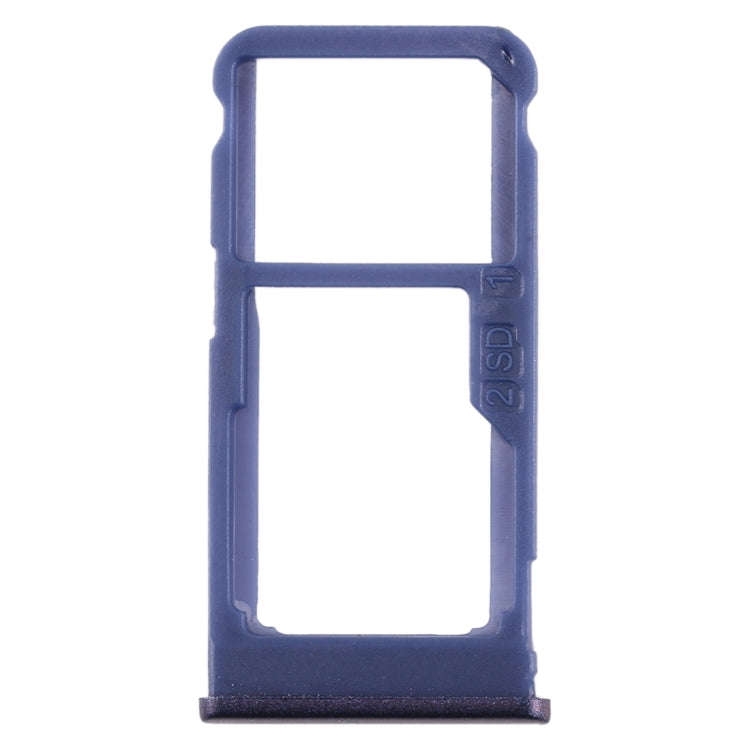 SIM Card Tray + SIM Card Tray / Micro SD Card Tray for Nokia 5.1 Plus / X5 TA-1102 TA-1105 TA-110...