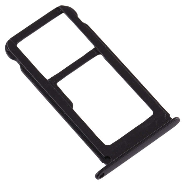SIM Card Tray + SIM Card Tray / Micro SD Card Tray for Nokia X6 (2018) / TA-1099 / 6.1 Plus (Black)
