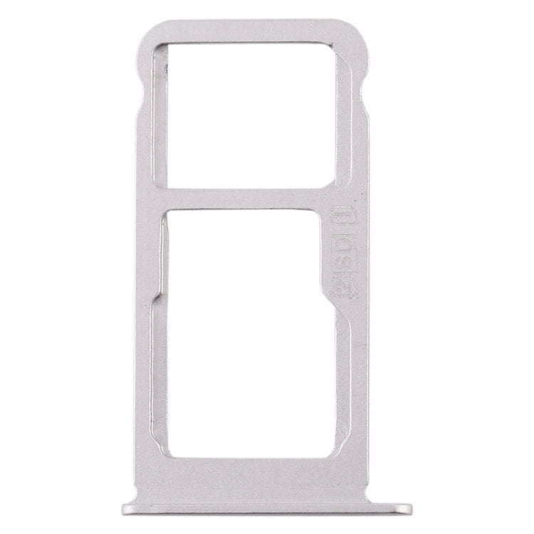 SIM Card Tray + SIM Card Tray / Micro SD Card Tray for Nokia X6 (2018) / TA-1099 / 6.1 Plus (White)
