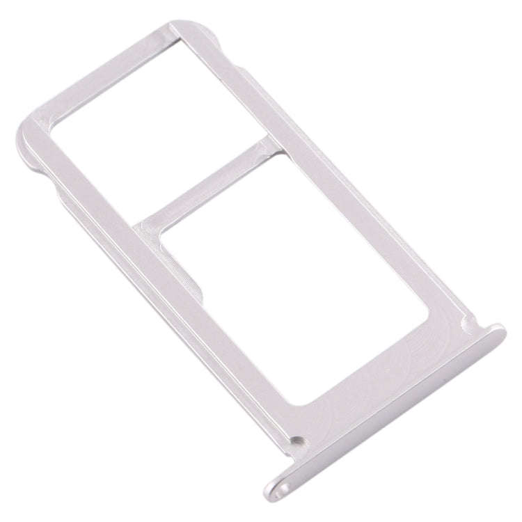 SIM Card Tray + SIM Card Tray / Micro SD Card Tray for Nokia X6 (2018) / TA-1099 / 6.1 Plus (White)