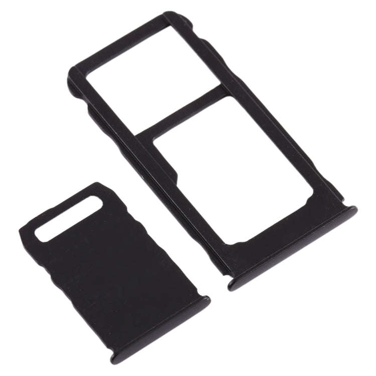 SIM Card Tray + SIM Card Tray + Micro SD Card Tray for Nokia 3.1 Plus (Blue)