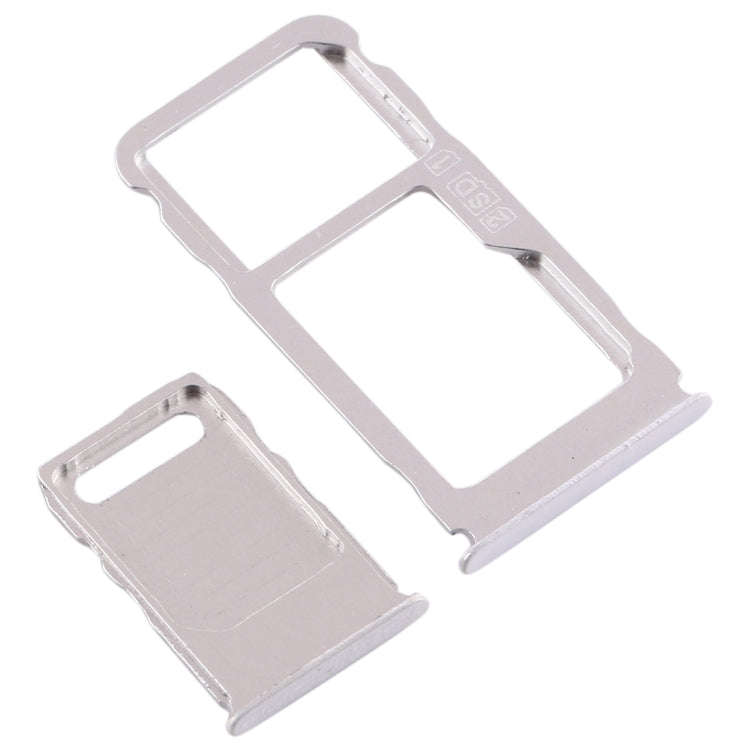 SIM Card Tray + SIM Card Tray + Micro SD Card Tray for Nokia 3.1 Plus (White)
