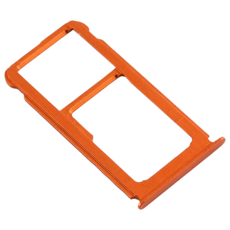 SIM Card Tray + SIM Card Tray / Micro SD Card Tray for Nokia 7 Plus TA-1062 (Orange)